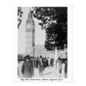 Big Ben London & House of Parliament postcard