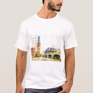 Big Ben London Aquarell T-Shirt