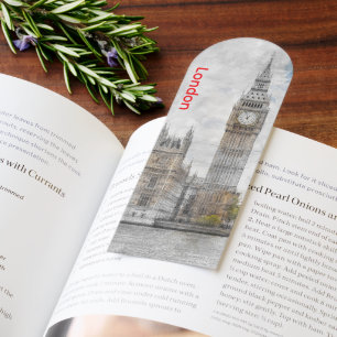 Big Ben London Bookmark – Vintage UK Travel