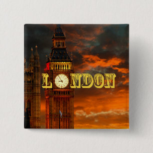 BIG BEN LONDON BUTTON