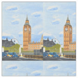Big Ben London cotton fabric 
