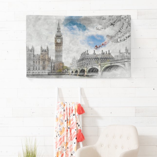 Big Ben London England Banner | Travel Photography (Insitu)