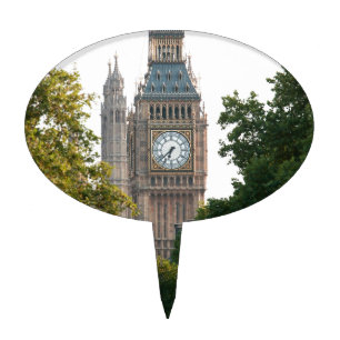 Big Ben London England Cake Topper