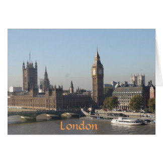 Big Ben, London England Cards
