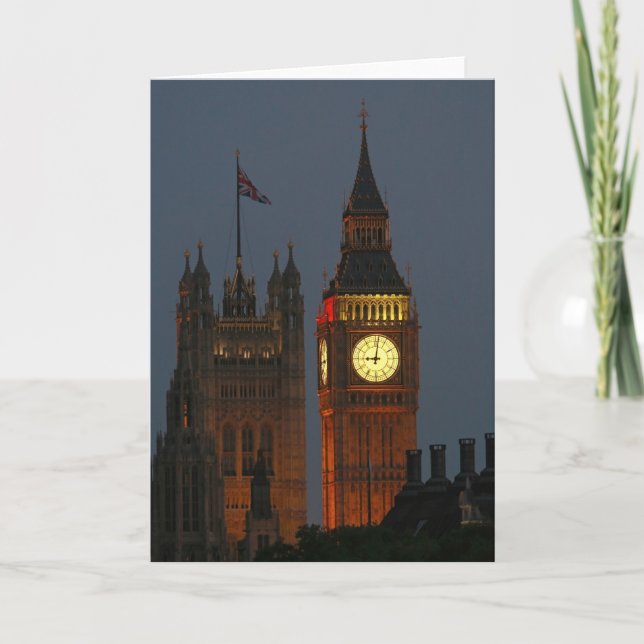 Big Ben-London-England Holiday Card (Front)