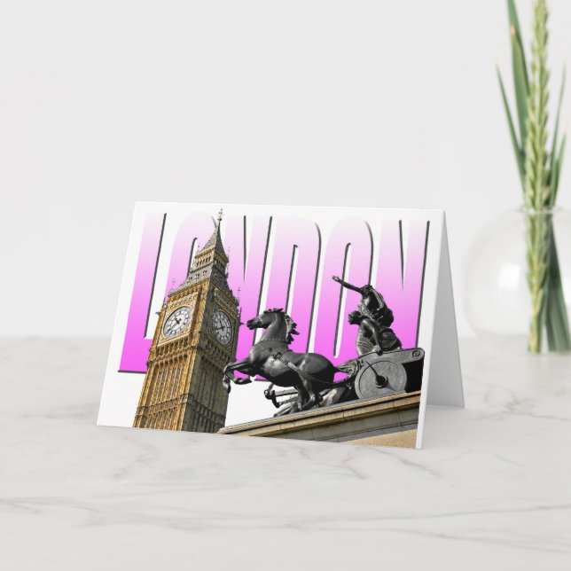 Big Ben-London-England Holiday Card (Front)
