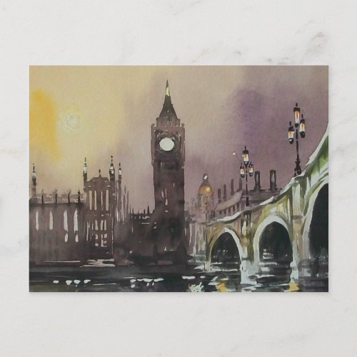 Big Ben London England Post Card