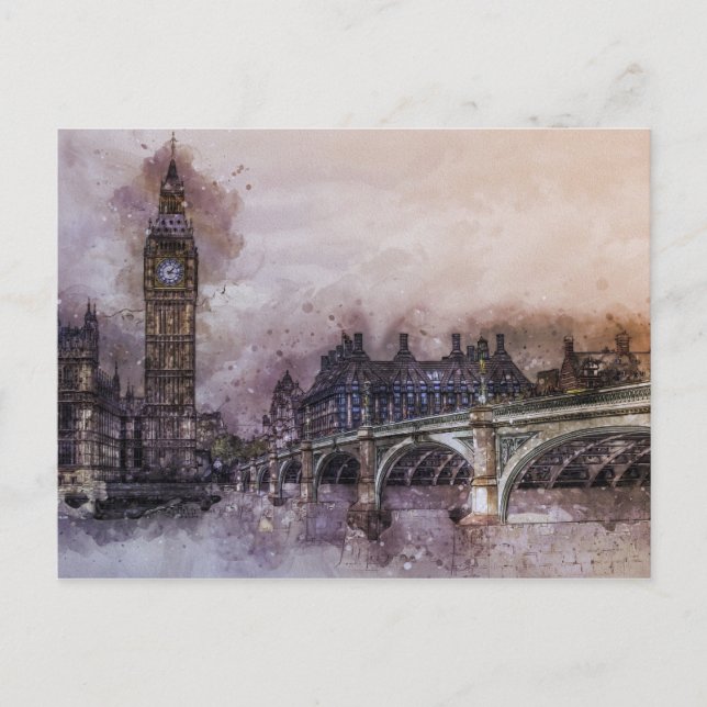 Big Ben - London,England Postcard (Front)