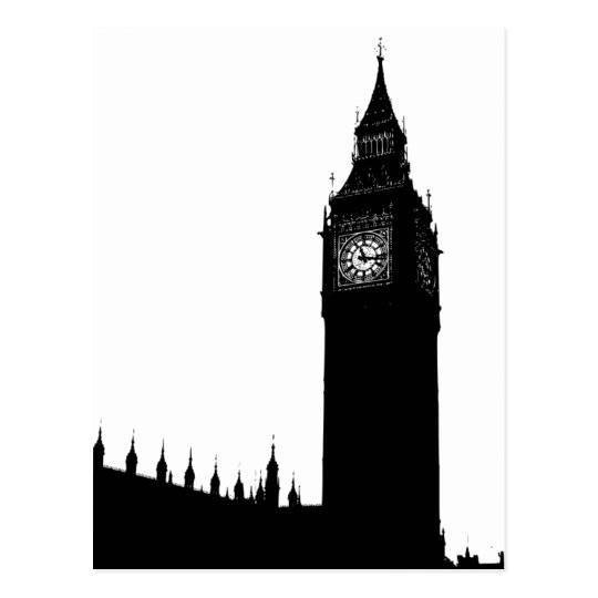 big ben london england silhouette graphic postcard zazzle com big ben london england silhouette graphic postcard zazzle com