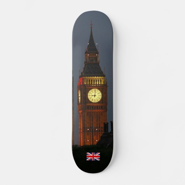 Big Ben, London, England Skateboard (Front)