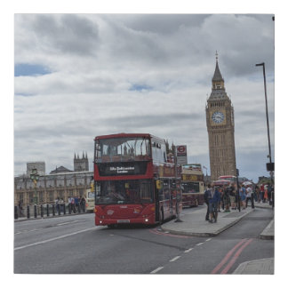 Big Ben London Faux Canvas Print