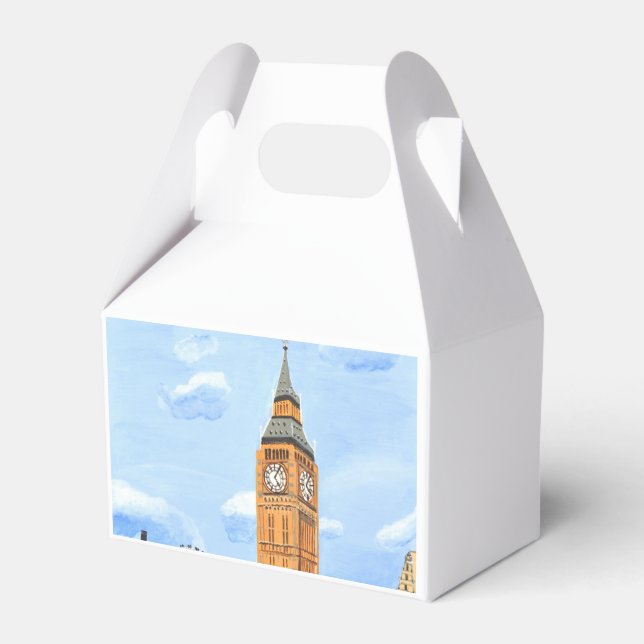 Big Ben London  Favor Boxes (Front Side)