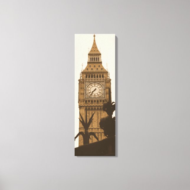 Big Ben - London - Gallery Wrapped Canvas Print (Front)