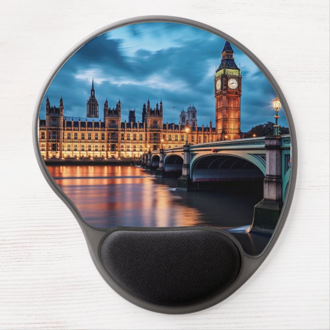 Big Ben, London. Gel Mouse Pad (Front)
