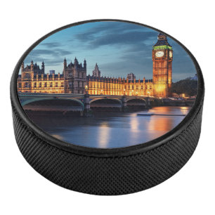 Big Ben, London. Hockey Puck