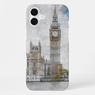Big Ben London – Iconic Travel Landmark Design iPhone 16 Plus Case