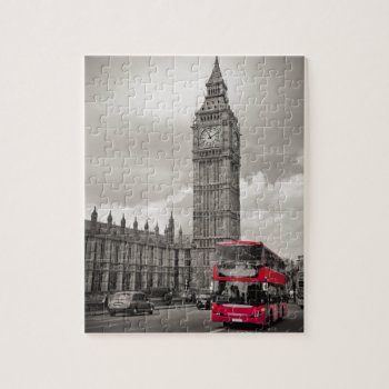Big Ben London Jigsaw Puzzle by MindfulPrints at Zazzle