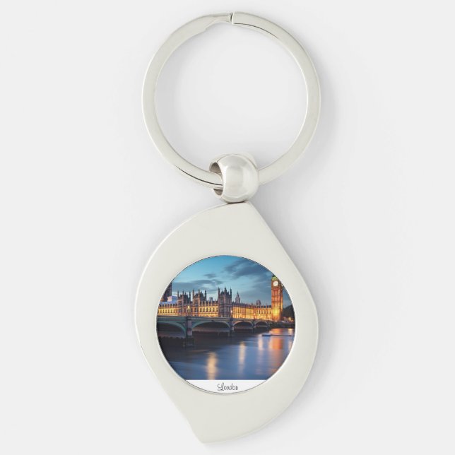 Big Ben, London. Keychain (Front)