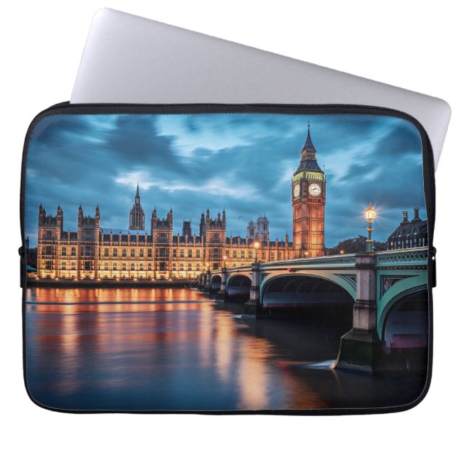 Big Ben, London. Laptop Sleeve (Front)