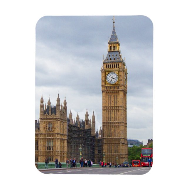 Big Ben, London Magnet (Vertical)