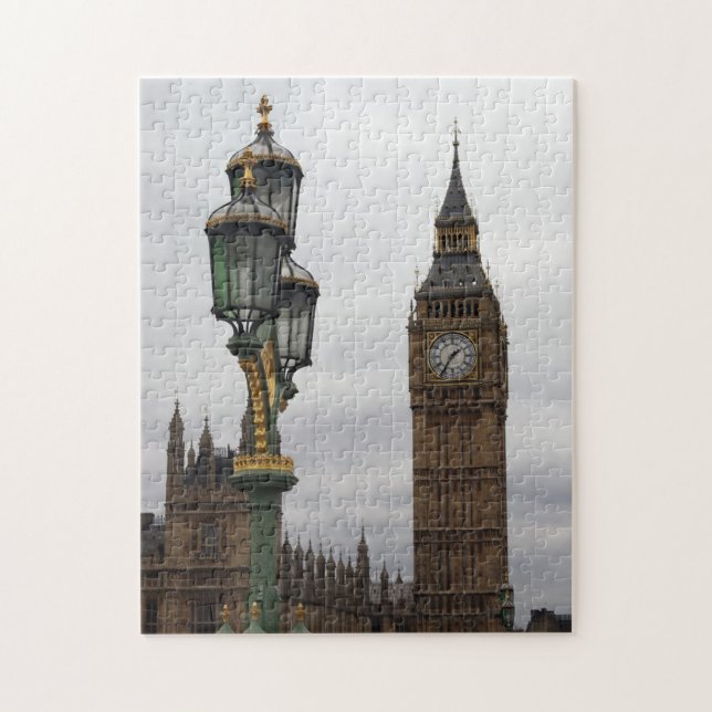 Big Ben - London - Matter of Perspective - 11x14 Jigsaw Puzzle (Vertical)