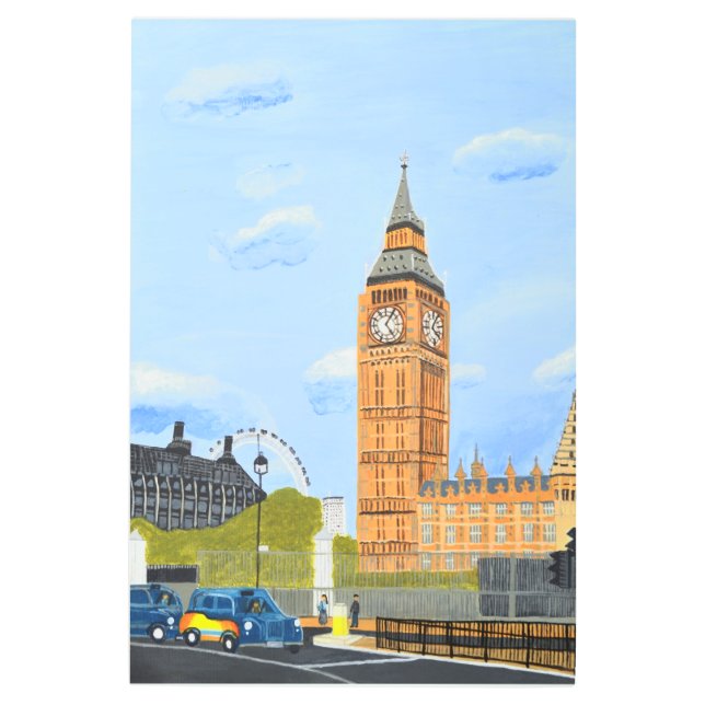 Big Ben London metal wall art  (Front)