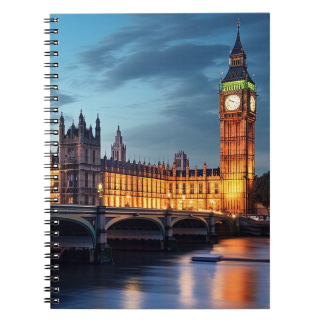 Big Ben, London. Notebook (Front)