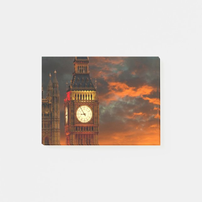 BIG BEN LONDON POST-IT NOTES (Front)