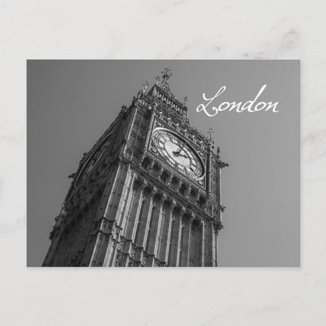 Big Ben London Postcard (Front)