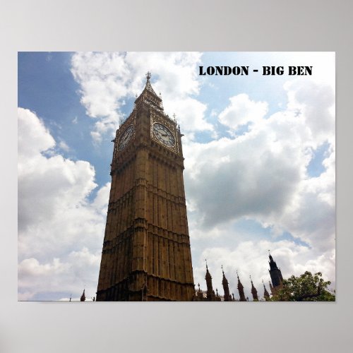 Big Ben _ London Poster