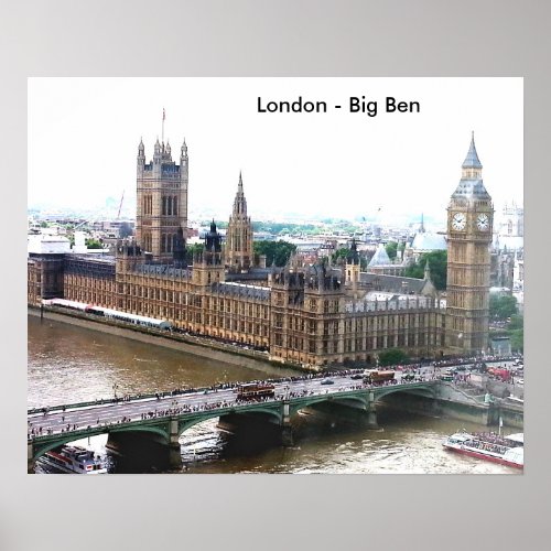 Big Ben _ London Poster