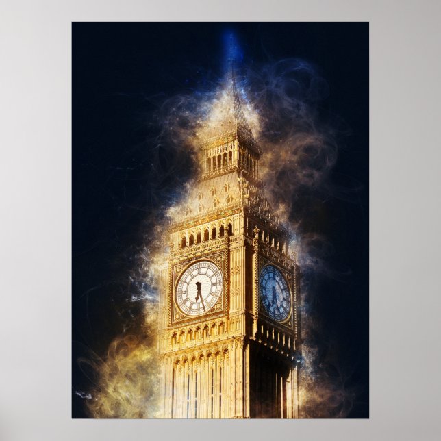 Big Ben London Poster (Front)