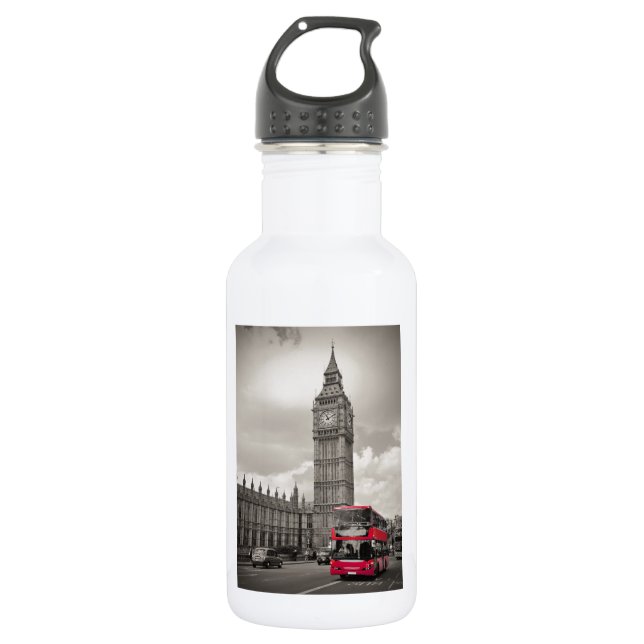 Big Ben London Stainless Steel Water Bottle (Front)
