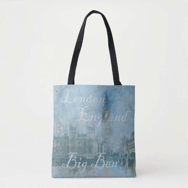 Big Ben London Tote Bag (Front)