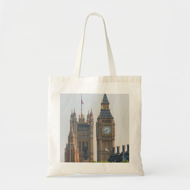 Big Ben LONDON Tote Bag (Front)