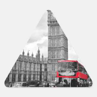 Big Ben London Triangle Sticker