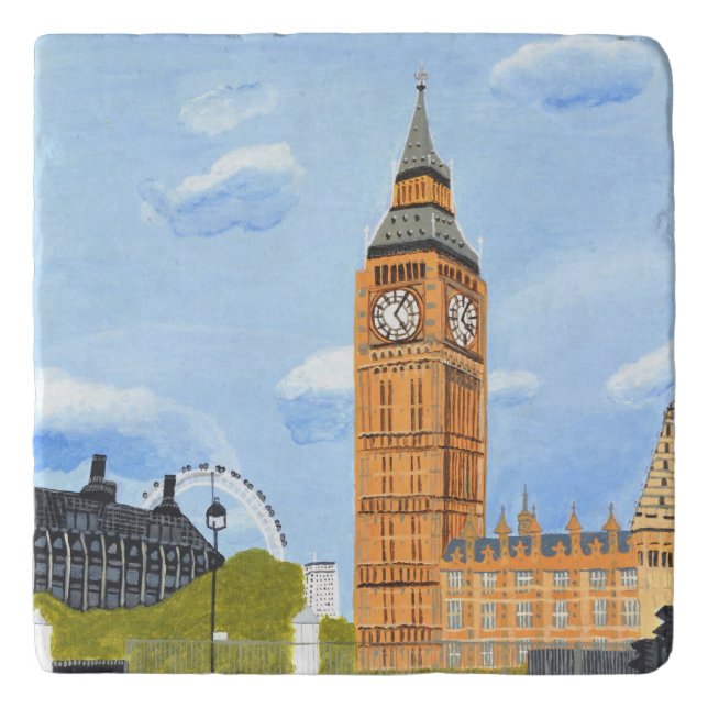 Big Ben London trivet  (Front)