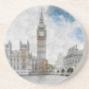 Big Ben London United Kingdom Coaster – Elegant 