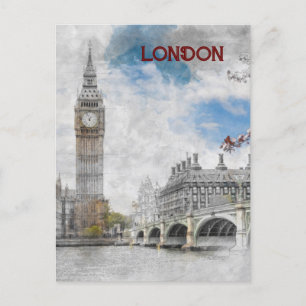 Big Ben London United Kingdom Postcard