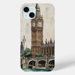 Big Ben London Vintage iPhone 15 Plus Case