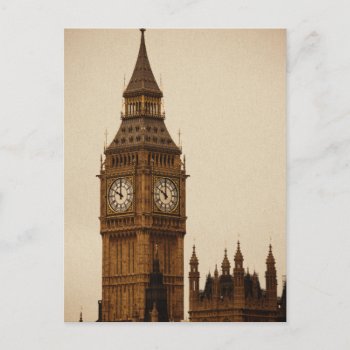 Big Ben Postcard by TheWorldOutside at Zazzle
