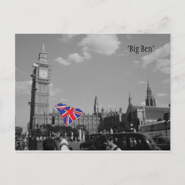 Big Ben Postcard (Front)