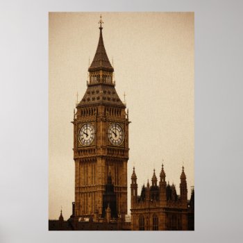 Big Ben Poster by Argos_Photography at Zazzle