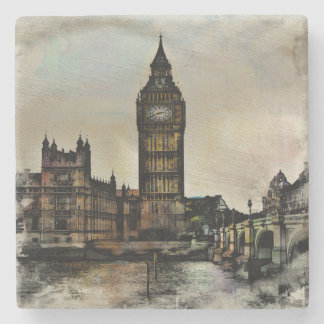 Big Ben Stone Coaster