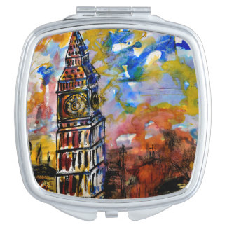 Big Ben Strikes Ten Clock Vanity Mirror