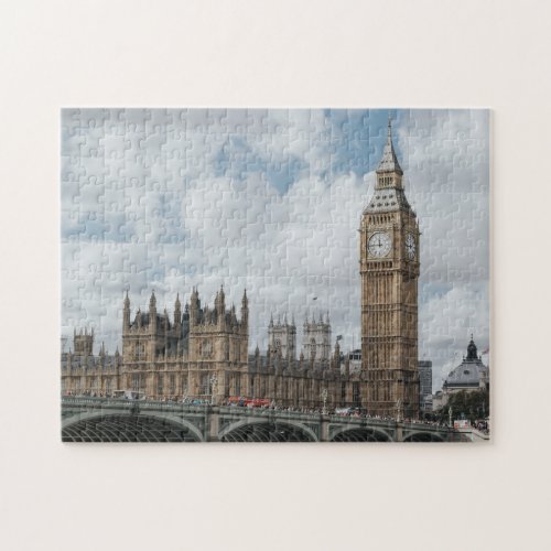 Big Ben  The Houses Of Parliament In London Jigsaw Puzzle