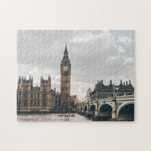 Big Ben  The River Thames London City England Jigsaw Puzzle