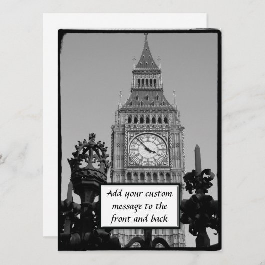 Big Ben Tower (Front/Back)