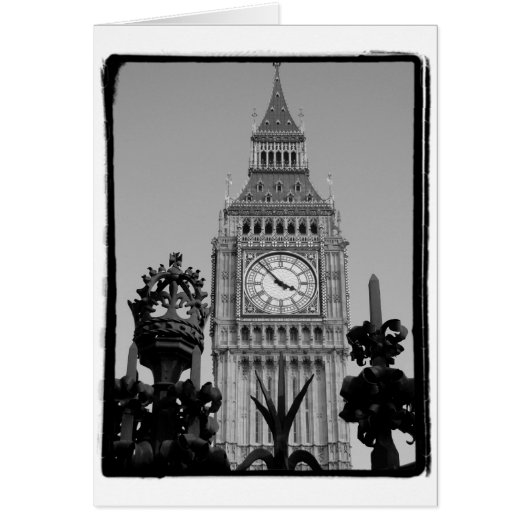 Big Ben Tower Cards (Front)