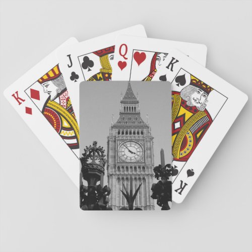 Big Ben Tower Playing Cards
